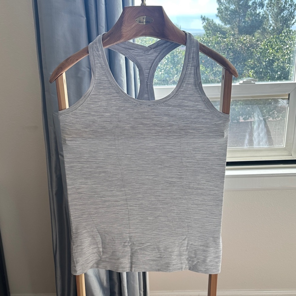 lululemon athletica Gray Tank Top